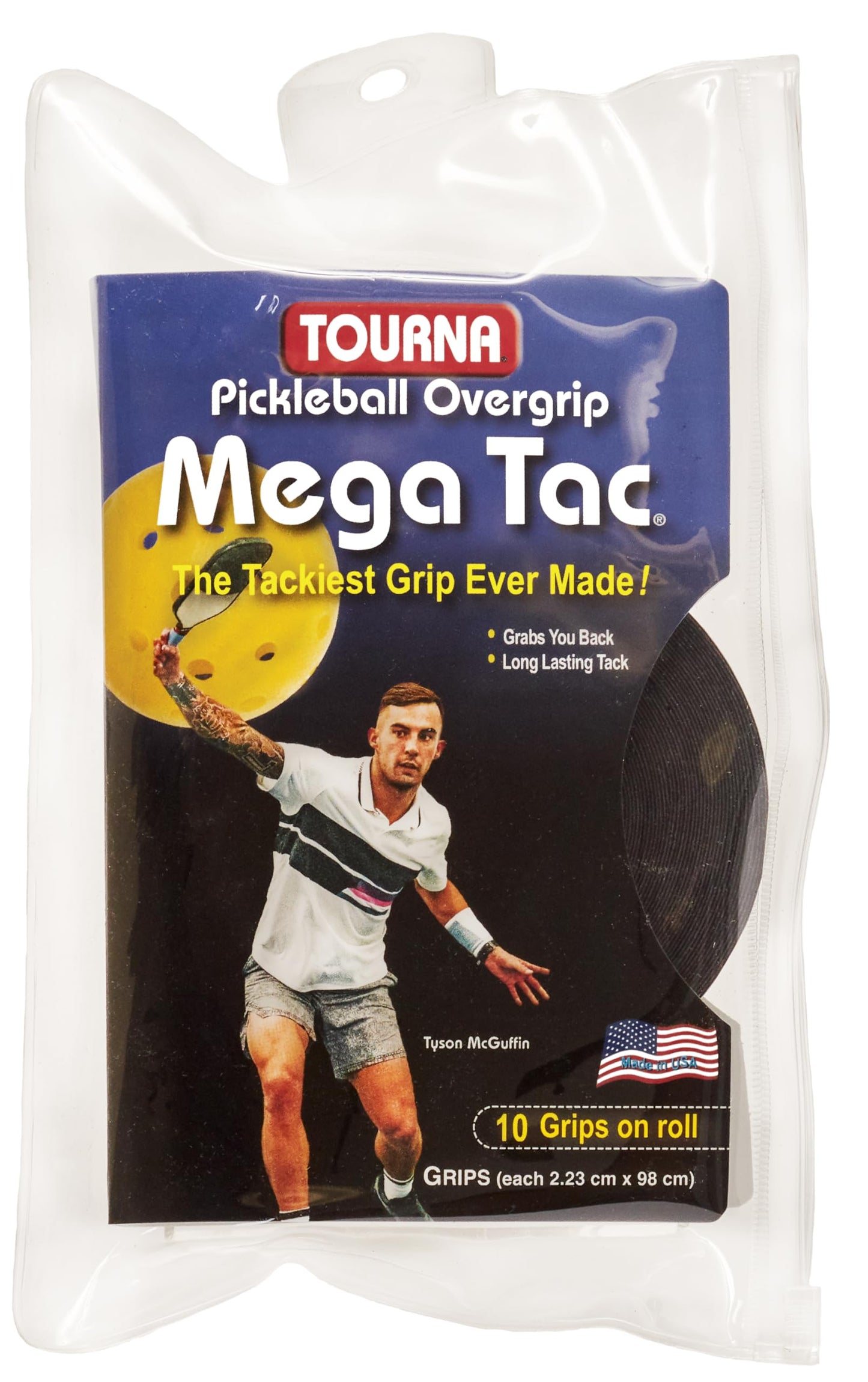 Tourna Mega Tac Overgrip — 10 Pack