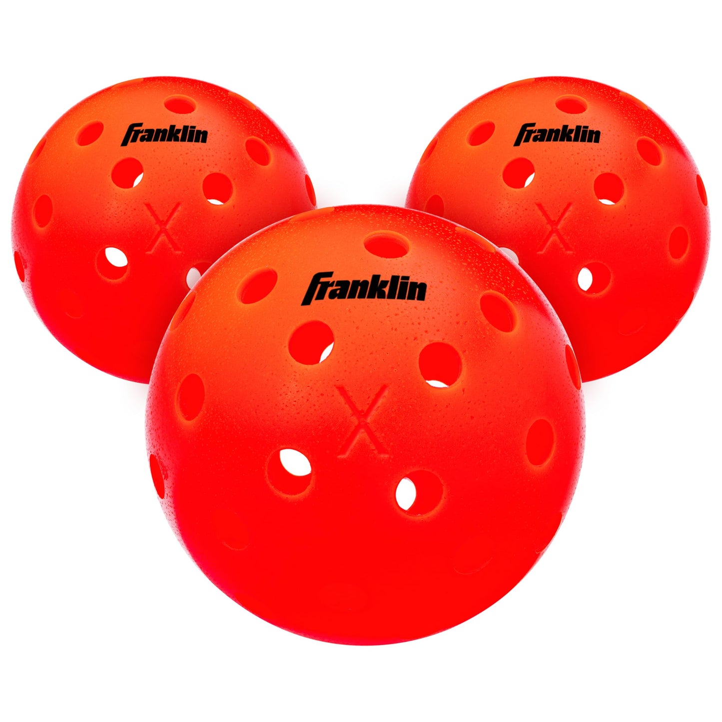 Franklin X-40 Outdoor Pickleballs — 3 Pack